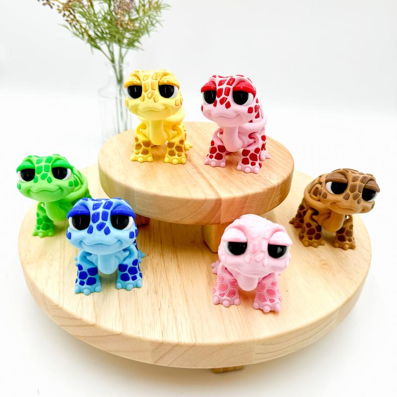 3D Printed Standing Turtle Decor Figurine Ornaments