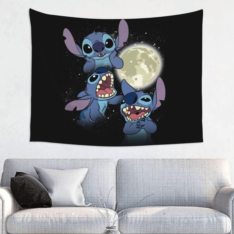 Custom Hippie Stitch Is My Spirit Animal Tapestry Wall Hanging Room Decor Tapestries Bedroom Decoration