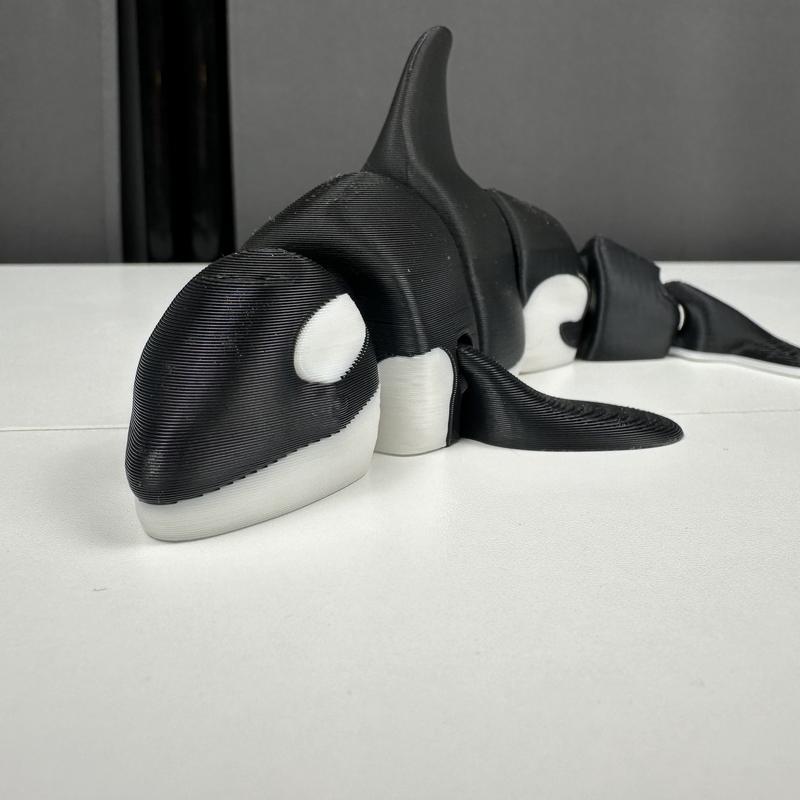 Custom 3 pack of cute 3d printed articulating animals. Great for decorating your desk or room. Nature Artistic