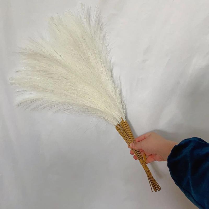 55CM Artificial Pampas Grass Flower Bouquet Home Wedding Decoration DIY