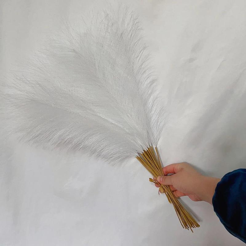 55CM Artificial Pampas Grass Flower Bouquet Home Wedding Decoration DIY