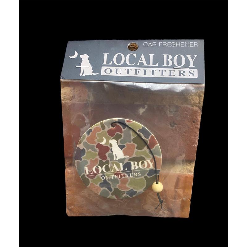 Local Boy River Camo Air Freshener