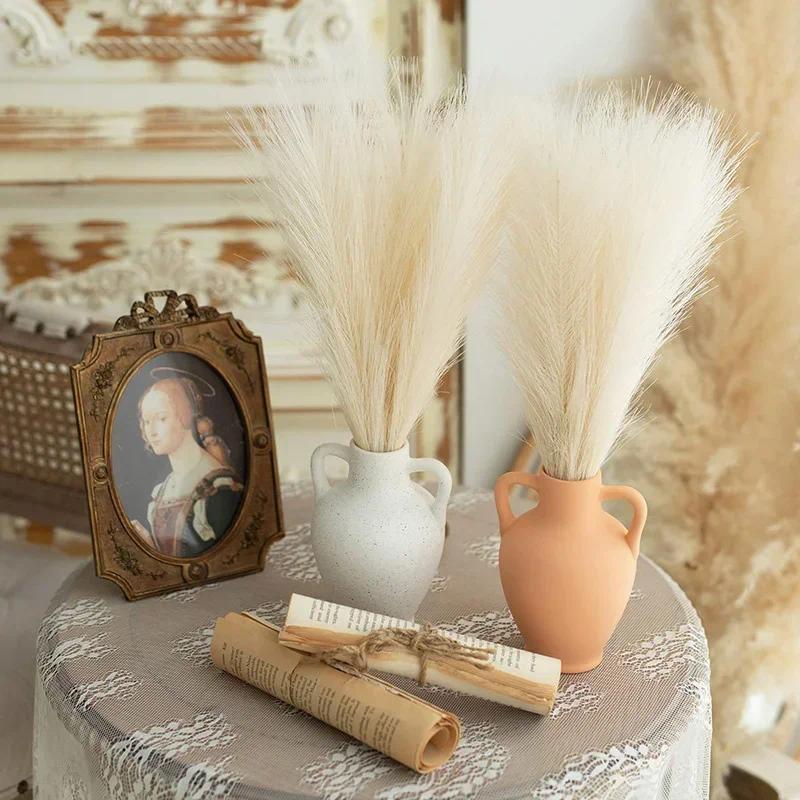 55CM Artificial Pampas Grass Flower Bouquet Home Wedding Decoration DIY