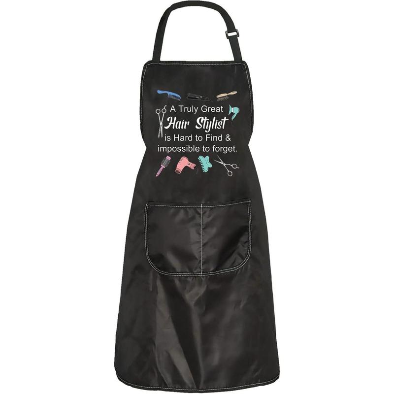 Hair Stylist Apron Hair Stylist Appreciation Gift Hairdresser Apron With Pocket Barber Apron Hairstylist Salon Uniform