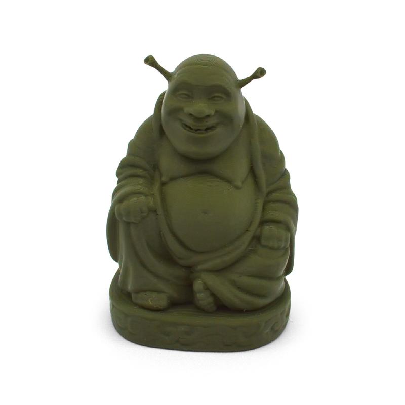 Shrek-Buddha Statue | 3D Printed | Handmade Pop Culture & Zen Home Decor Sculpture Gift  Figures