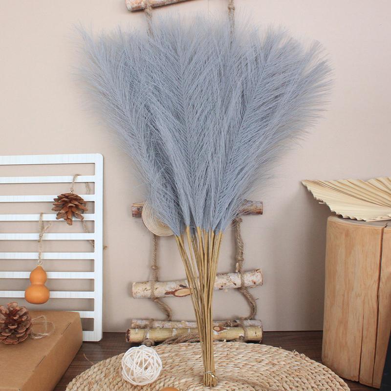 55CM Artificial Pampas Grass Flower Bouquet Home Wedding Decoration DIY