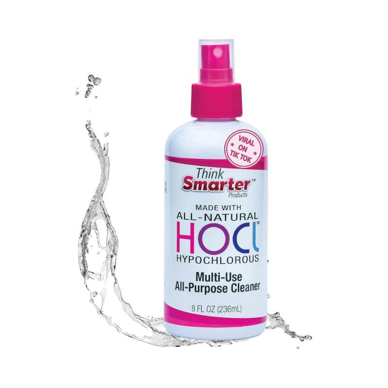 HOCL All-Purpose Cleaner with Hypochlorous Acid, All-Natural Surface Cleaner, & Skin Hydrator 8fl oz Clear Spray