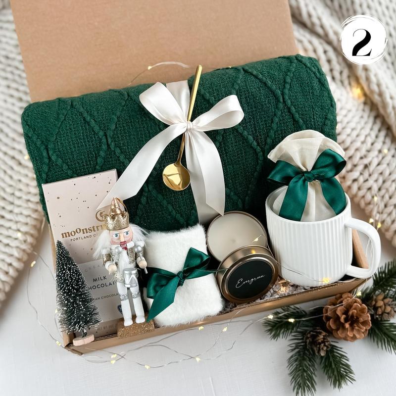 [READ IN DESCRIPTION] Winter Gift Box, Holiday  Package, Christmas Gift Box For Her, Cozy Winter Gift, Seasonal Gift Set, New Year Gift Box, Christmas Decor