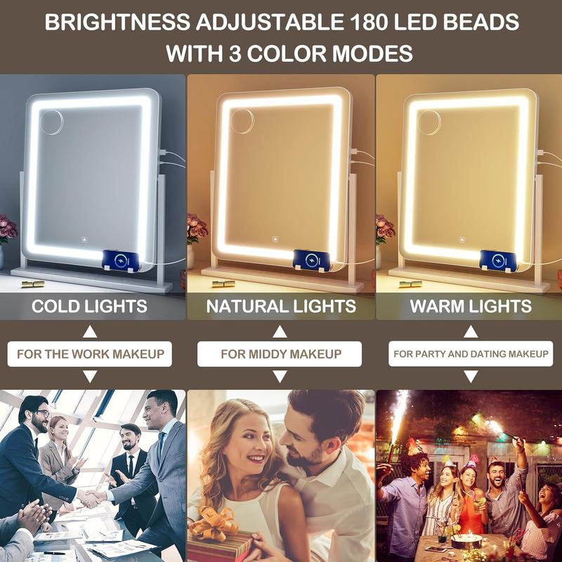 Makeup Vanity Mirror with Lights - 22