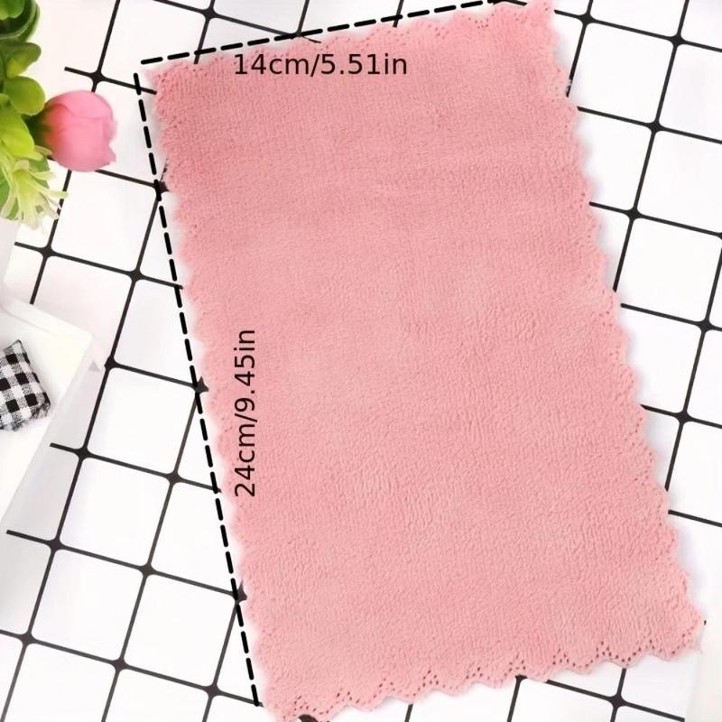 Random Color Dish Cleaning Cloth, 10pcs Kitchen Cleaning Cloth, Kitchen Gadgets Sink Cleaning Rag, Household Cleaning Gadgets, Kitchen Accessories