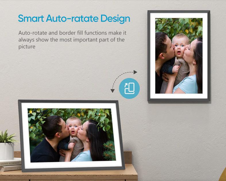 ARZOPA Frameo Digital Picture Frame 10.1 Inch or 15.6