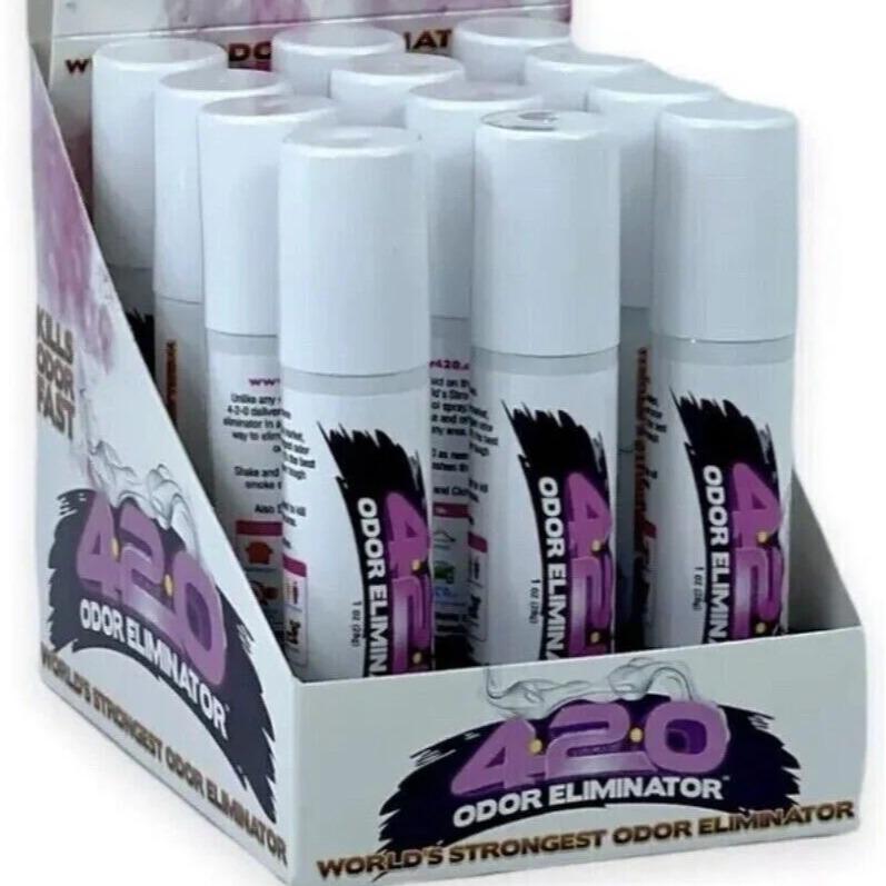 420 Odor Eliminator Air Freshener 1oz Spray Bottle 3-Pack World Strongest Odor Fragrance