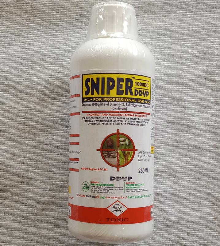 Sniper Insecticide 100ml Spray DDGP 10000EC Formula for Household Pests