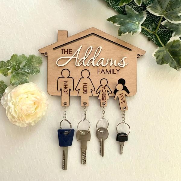 Wooden Key Holder