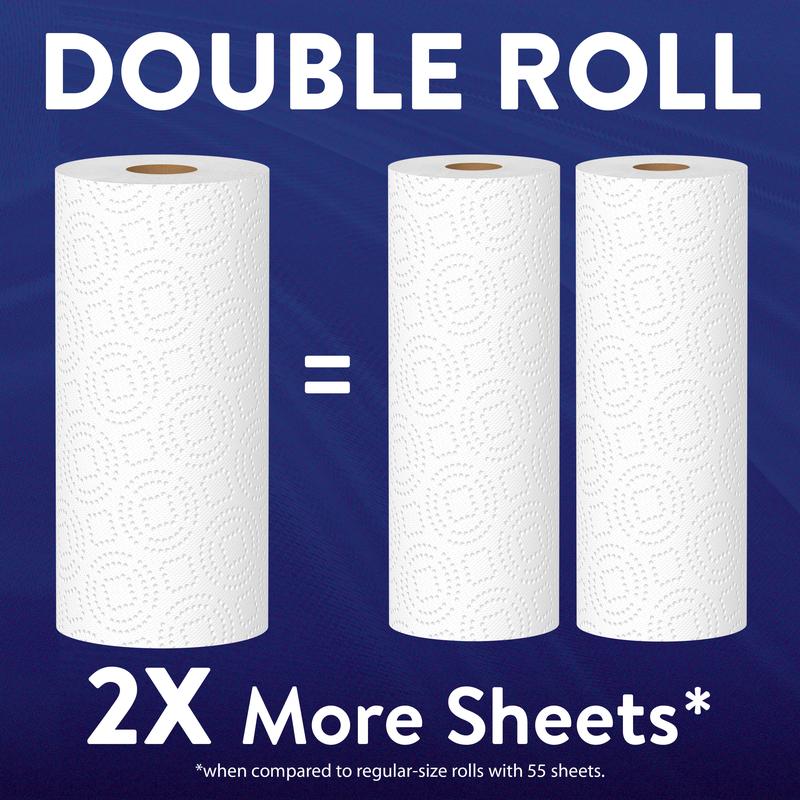 Great Value Ultra Strong Paper Towels - 6 Double Rolls for Toilet Wipes