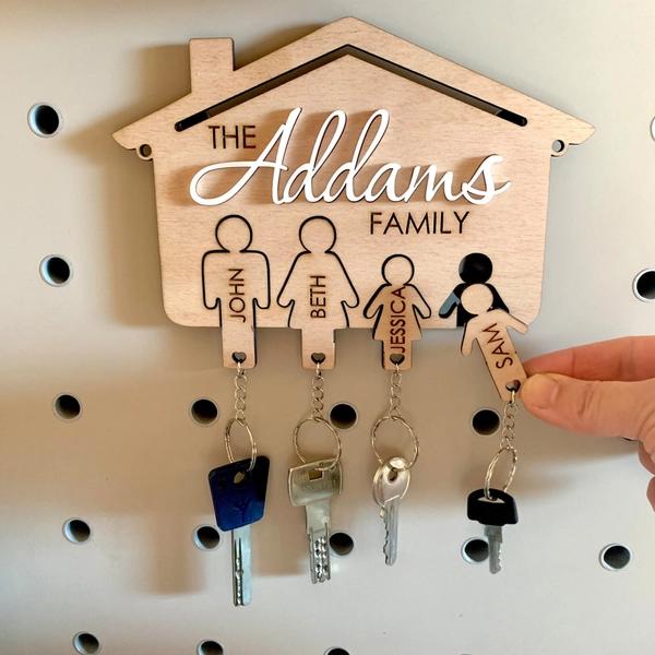 Wooden Key Holder