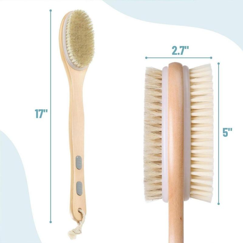 Double Sided Shower Brush, Back Scrubber, Bath Brush, Back Brush, Back Brush Long Handle for Shower, Shower Brushes for Your Back, Bath Brush Long Handle for Shower(Creative Life Pavilion) Accessories