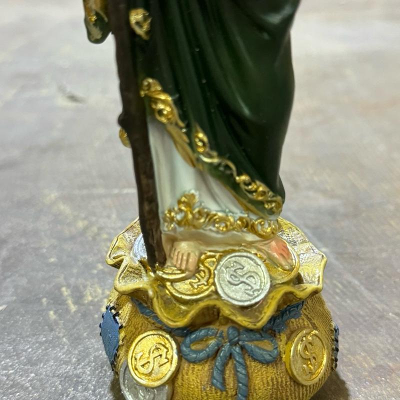 8“ Inch Saint St. Jude Figure Statue Imagen San Judas Tadeo Estatua New money God Decor Religious Ornaments