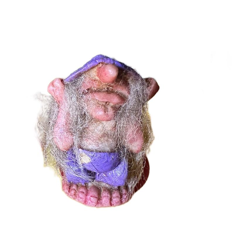 Mini Travel Size Duende  Troll Religious Decor