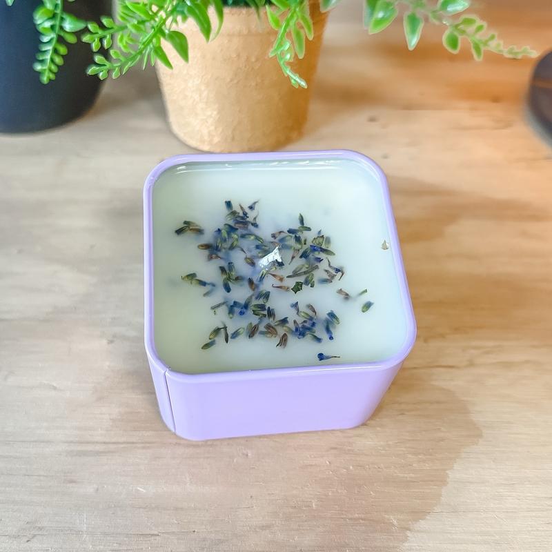 Lavender 8oz Candle - Perfect for Home Decor and Ornaments