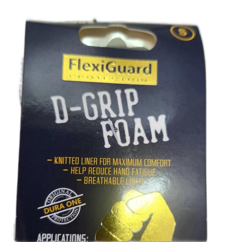 12 PAIR D-GRIP LATEX FOAM COATED GLOVES WITH COTTON LINING