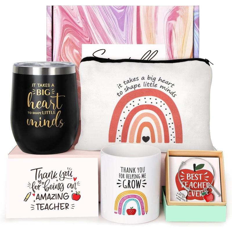 Teacher Gifts for Women,Teacher Appreciation Gifts from Student,Christmas Gifts Basket,Thank You Teacher Gifts,Funny Teacher Gifts Set for Daycare Teacher