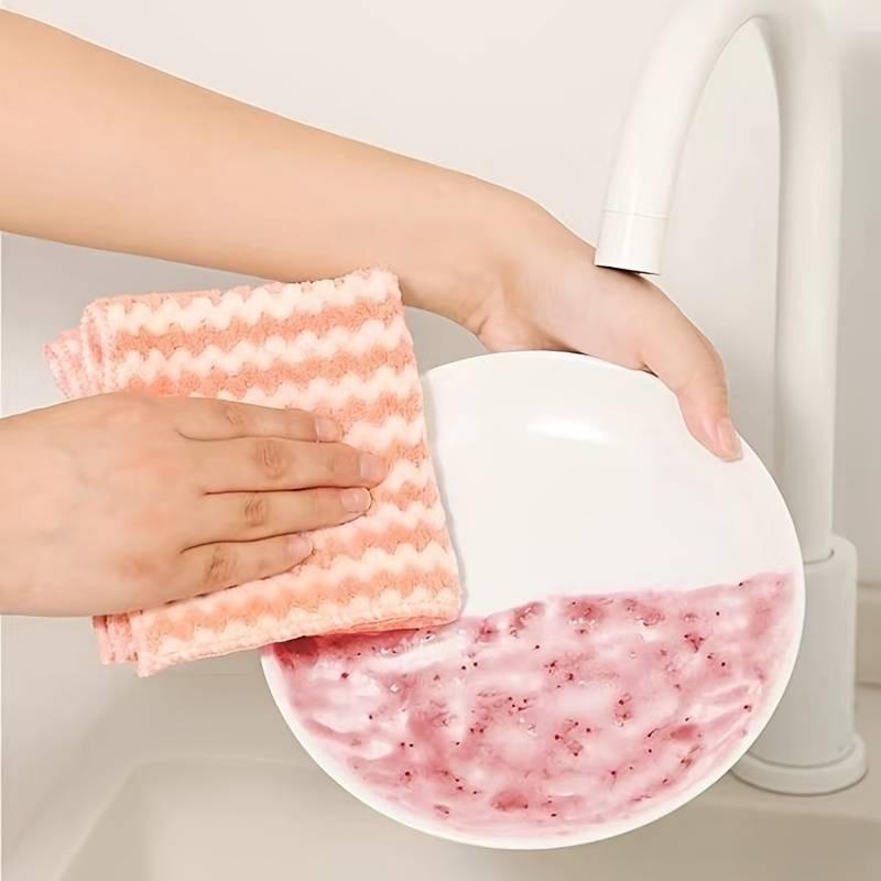 5 10pcs Soft Microfiber High Absorbent Shower Towel for Bathroom, Soft Thin Bath Sheet Towels, Household Bath Sheets Towels, Bathroom Accessories