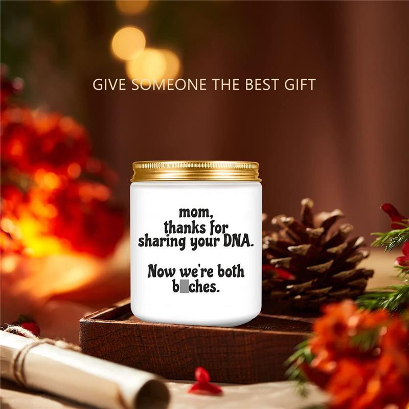 Funny Gifts for Mom Birthday Gifts,Mom Gifts from Daughter Son,Unique Mothers Day Thanksgiving Christmas Gifts,Lavender Scented Candles Gifts for Women