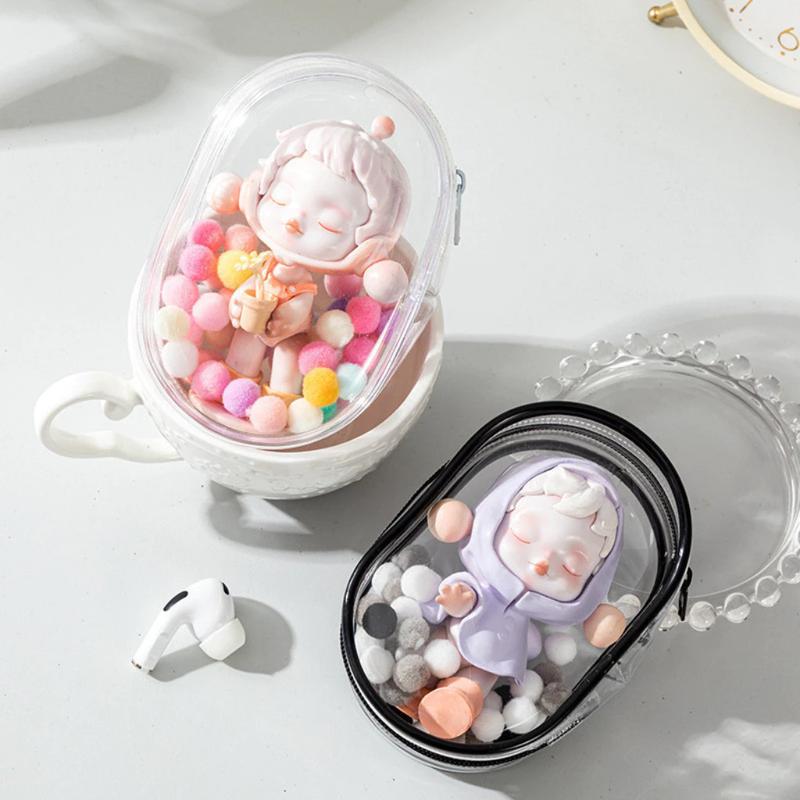 Transparent Doll Bag Doll Display Bag Storage Bag Dustproof Rainproof Scratchproof Suitable for 15cm