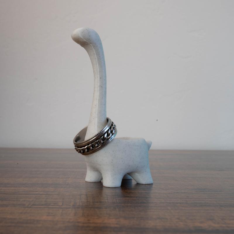 Cute Dinosaur Jewelry Ring Holder Display | Minimalist Decor