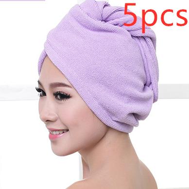 Women's Hair Dryer Cap, Absorbent Dry Hair Towel Light Microfiber